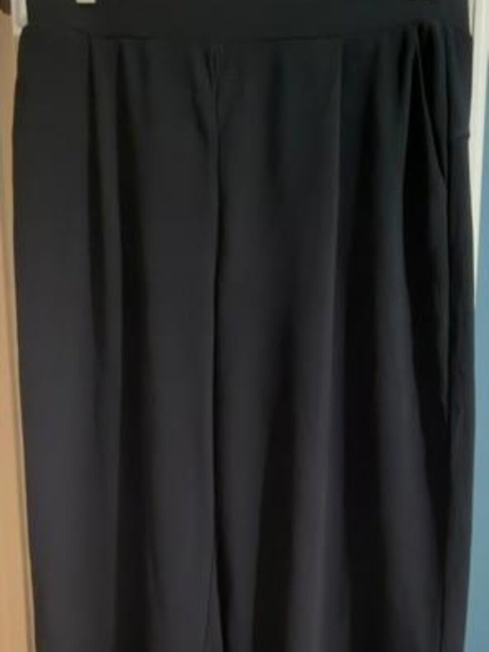 Halara Black Large Regular Wide Leg Pants